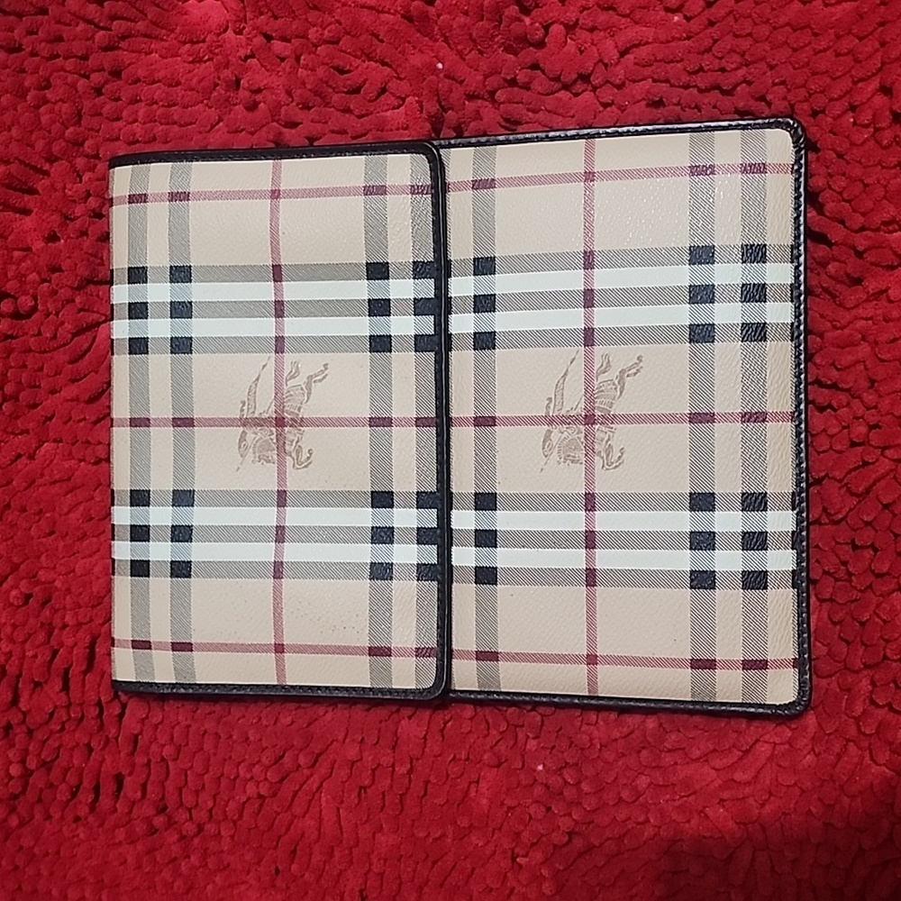 Authentic Burberry Tablet Case Purse Clutch - image 1